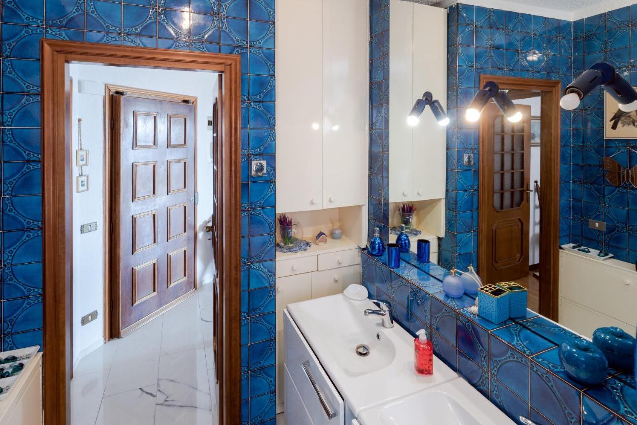 116 - Casa Colorata Vista Mare, 500M Dalla Spiaggia - Parcheggio Privato Gratis Incluso Ospedaletti Buitenkant foto